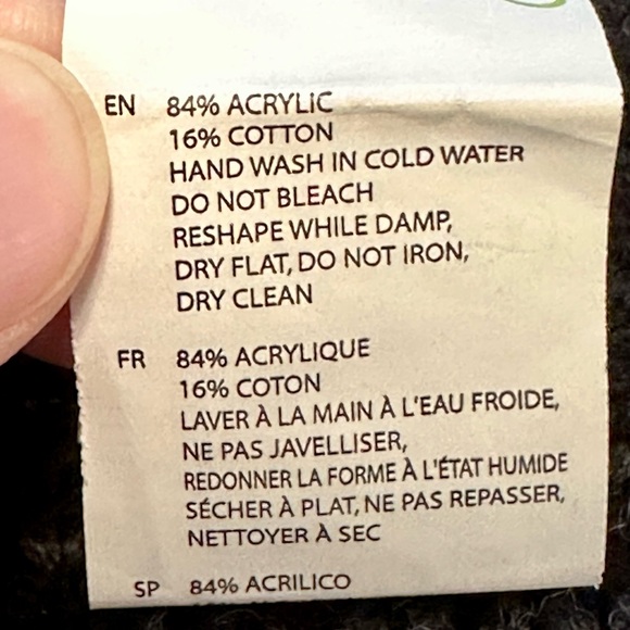 Vintage Y2K Chunky Knit Hi-Low Striped Duster Cardigan Size M - Picture 8 of 9